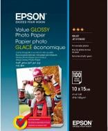 Бумага Epson Value Glossy Photo Paper 10х15 см 100 л. C13S400039