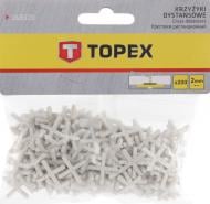 Хрестики для плитки Topex 2 мм 200 шт./уп (16B520)
