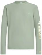 Лонгслив O'NEILL SKINS L/SLV 2800262-16061 р.S зеленый