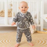 Комплект детской одежды Blanka Мишка серый р.80-86 110848