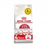 Набор корма для взрослых кошек Royal Canin Fit32 пауч 4х85 г + 2 кг