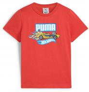 Футболка Puma x HOT WHEELS Graphic Tee 63006915 р.104 червоний