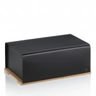 Хлебница Kela Kiril, черная, 38х23х16 см (17891)