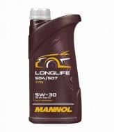 Моторное масло синтетическое Mannol 7715 Longlife 504/507 5W-30 1 л (7715-1)