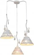 Підвіс Victoria Lighting 3x40 Вт E14 білий Flora/SP3