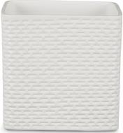 Кашпо керамічне Scheurich Modern Cube квадратний 1,3 л білий