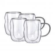 Чашка з подвійним дном MasterPro Mixology 50 мл 4 шт. (BGMP-20209)