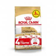 Набор корма Royal Canin Chihuahua пауч 4х85г + 1,5 кг