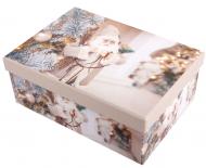 Коробка подарункова прямокутна Санта 33х25,5х14,5 см 1110211108