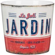 Кашпо керамическое Scheurich Retro Jardin круглый 1,12 л разноцветный