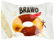 Кекс BRAWO DONUT мраморный с какао начинкой 50 гр