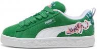 Кроссовки детские Puma Suede XL Cats Club PS 40130201 р.33 зеленые