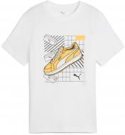 Футболка Puma GRAPHICS Tee IV B 68666102 р.140 белый