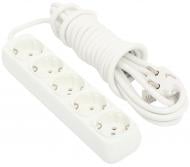 Удлинитель Viko Leylac с заземлением 5 гн. белый 5 м Удлинитель Viko Leylac с заземлением 5 гн. белый 5 м