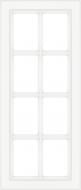 Фасад под стекло Грейд МДФ#16 Белый Премиум №708 920*396 ВТ Санторини