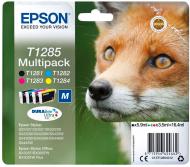 Набір картриджів Epson T1285 (C, M, Y, Bk) C13T12854012 багатокольоровий Набір картриджів Epson T1285 (C, M, Y, Bk) C13T12854012 багатокольоровий