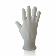 Рукавички Trident 60810 трикотажні стрейч-поліестер без ПВХ 13 клас Sensor білі XL (10) 10548