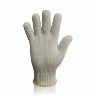 Рукавички Trident 8300 трикотажні без ПВХ 10 клас білі XL (10) 19197