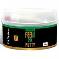 Шпаклевка Полиэфирная Series Pro FIBER-6 со стекловолокном FIBER-6 1 кг