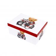 Коробка подарункова з ведмедиком 1110225509 35х27 см