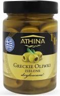 Оливки ATHINA Греческие зеленые без косточки 300г