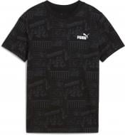 Футболка Puma MID90S AOP Tee B 68514601 р.176 черный