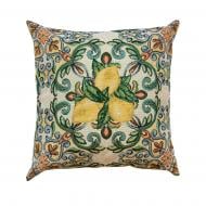 Наволочка декоративная гобелен Lemon 45x45 см Прованс