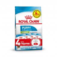 Набор корма Royal Canin XSmall Puppy пауч 4х85г + 1,5 кг