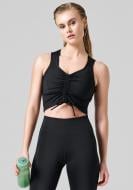 Топ Casall CREASE SLEEVELESS CROP TOP 24215-901 р.M черный