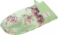Прихватка-варежка Розы 15x29 см зеленый La Nuit