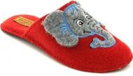 Тапочки детские унисекс БЕЛСТА Войлок Слоник р.34 красный V 1091-2
