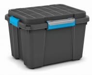 Контейнер для хранения Curver 237440 черный Scuba Box 45 л 340x500x390 мм