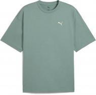 Футболка Puma WARDROBE ESS Oversized Tee 62964630 р.2XL зеленый