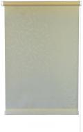 Ролета мини Delfa Жаккард Оливия 62x170 см кремовая