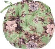 Подушка на стул Розы божоле d40 см La Nuit