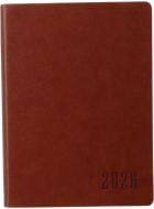 Щоденник датований Bourgeois A6 2026 ДН393 коричневий
