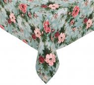 Скатерть Розы-бирюза 140x120 см 140x120 см La Nuit