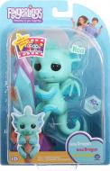 Игрушка интерактивная Wow Wee ручной голубой дракончик Fingerlings W3580/3584