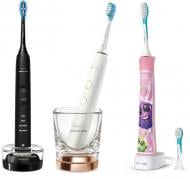 Зубная щетка Philips Sonicare Diamond Clean 9000 Sonicare Diamond Clean HX9914/57 + HX6352/42