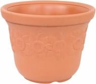 Вазон пластиковый Prosperplast Sunny 57 см 10254 круглый (10254) терракот/