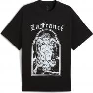 Футболка Puma Hoops x Lafrance Written in Chrome Logo Tee 63077801 р.2XL черный