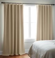 Штора Блекаут світлий пісок 150х270 см