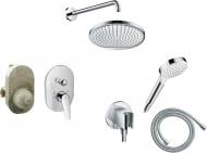 Душевая система скрытого монтажа Hansgrohe Novus 71047000+ 31741180+ 26723000+ 27413000+ 26487000+ 28168000+ 26331400