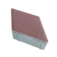 Тротуарная плитка Brukland Ромб 60 мм красный