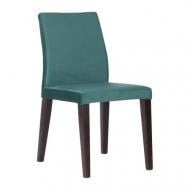 Стул обеденный AMF Art Metal Furniture Zina Monolith 37 орех темный/темно-зеленый