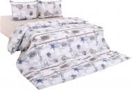 Комплект постельного белья Nautical 2,0 бежевый с голубым UP! (Underprice)