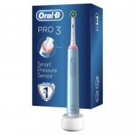 Электрическая зубная щетка Oral-B Pro 3 3000 СrossAсtion синяя