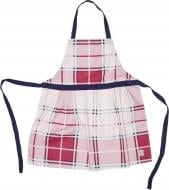 Фартук Шарлотта клетка бежево-красный La Nuit