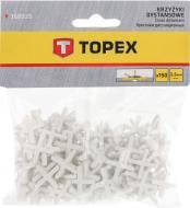 Крестики для плитки Topex 2,5 мм 150 шт./уп (16B525)