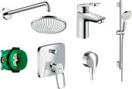 Набор смесителей Hansgrohe Logis Loop 71264111 (71264000+ 01800180+26723000+27413000+71151000)
